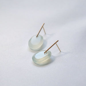 incense pierce chalcedony（gold plated）