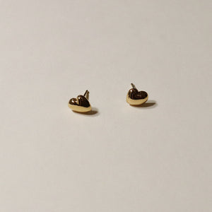 【no.29】K18YGハートピアス~petit K18 heart pierced earrings~