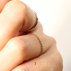 tiny chain ring (受注制作)