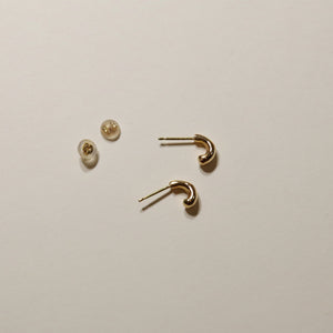 【no.29】K18YG新芽ピアス~petit K18 sprout pierced earrings~