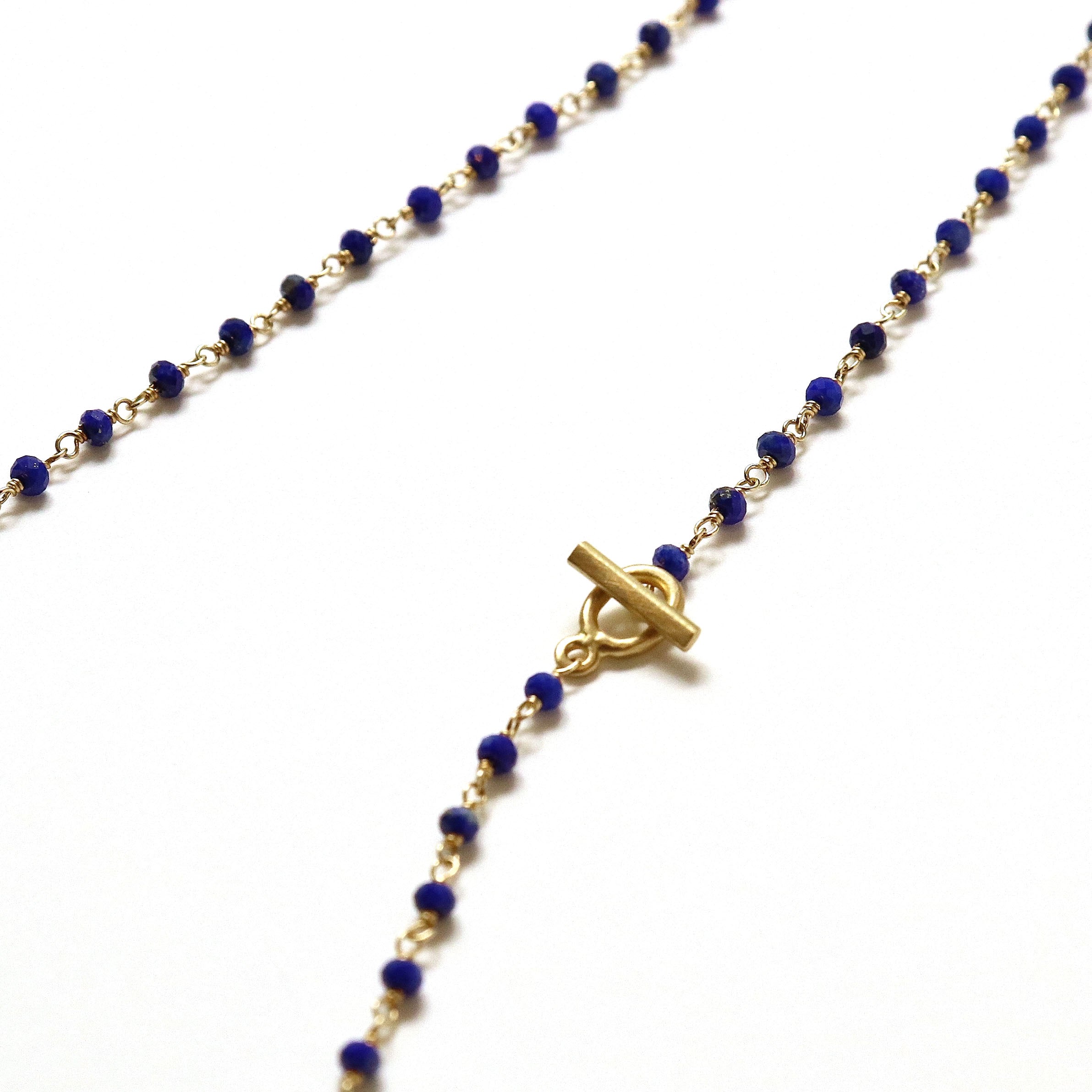 sale | ラピスラズリ K18 ネックレス – no.29