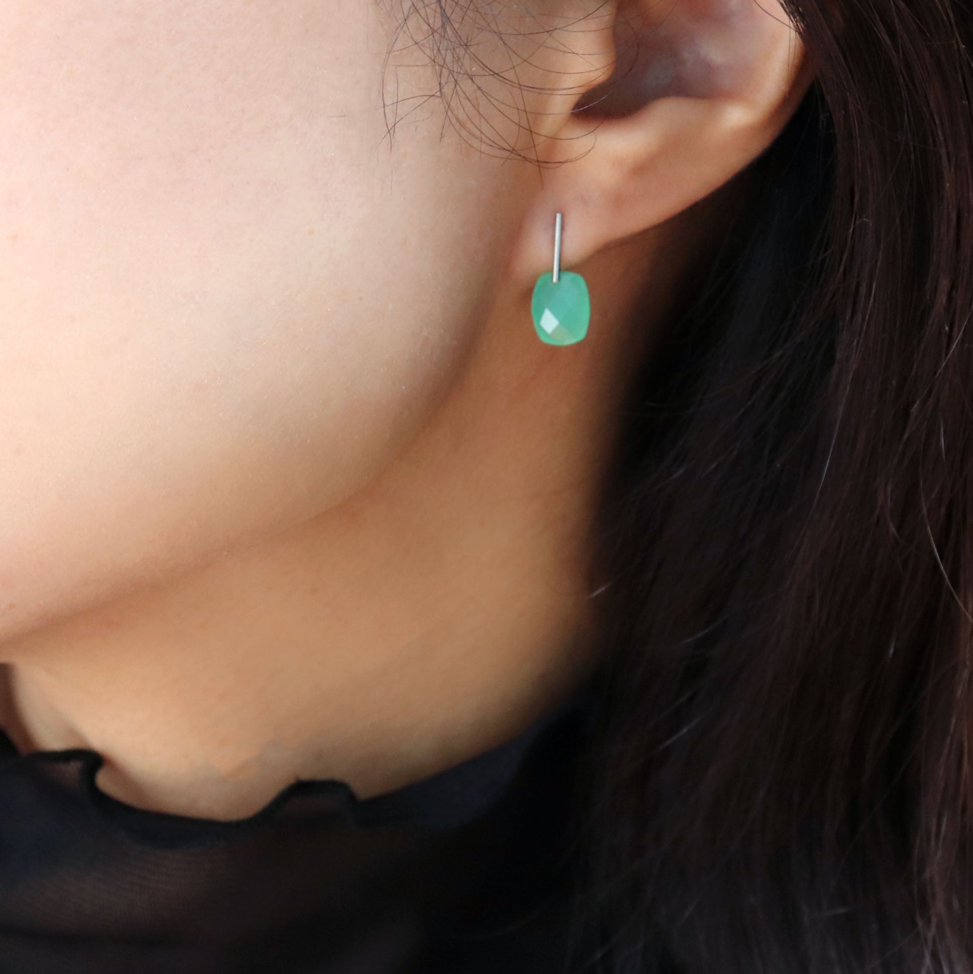 incense pierce chrysoprase | no.29 ステンレスアクセサリー