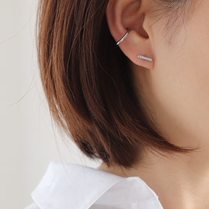 【no.29】ステンレスイヤーカフ~plus stainless ear cuff (single)~
