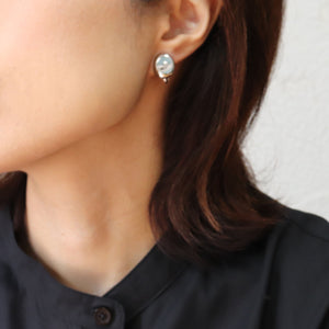 【no.29】ステンレスイヤリング~shiratama stainless earring~