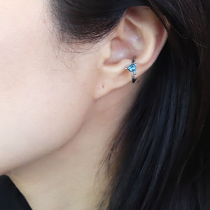 color ear cuff triangle (single)